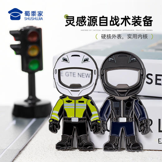 【特J&骑行服开瓶器冰箱贴（付款后3天左右发）】创意便携啤酒开口器 家用开盖起瓶器个性创意日用磁吸贴 商品图1