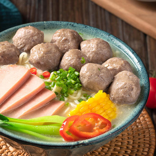 【顺丰包邮】潮汕牛肉丸火锅食材牛筋丸关东煮半成品食材抖音爆款。jb 商品图1