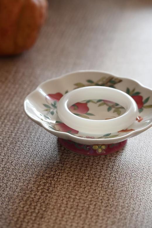 听雪· 和田白玉手镯57【 嘉石701】 商品图4