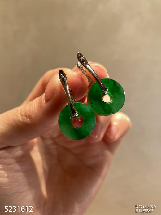 平安扣耳坠【5231612】具体价格微信咨询 商品图7