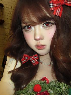 康视达 EggUncle Lens半年抛  褪色童话书 直径14.5mm着色13.9mm