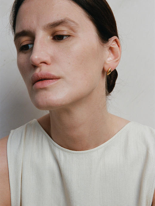 ABOAB｜Horse Eye Studs [ 耳环 银 / 金 ]【WITHIN THE HORIZON】 商品图2