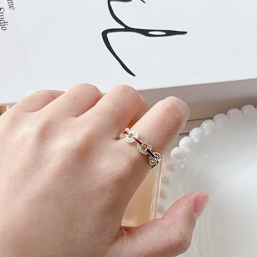 红色开口百搭戒指-纪念日百货门店同款167443962 商品图3