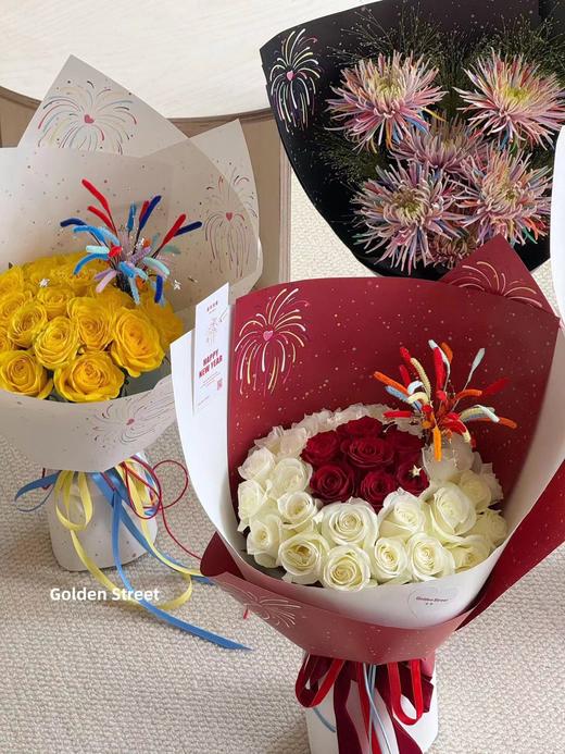 烟花背景纸（35*50cm）10张/包 商品图0