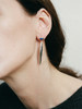 ABOAB｜Navette Metal Earrings [ 耳环 银青金石 / 金黑玛瑙 ]【WITHIN THE HORIZON】 商品缩略图0