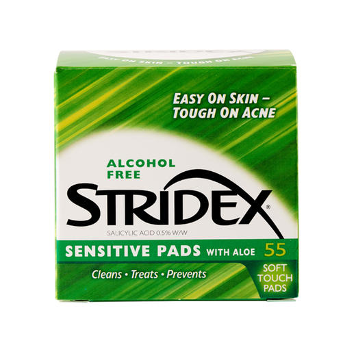 美国施颜适Stridex水杨酸净颜棉片#绿盒55片/125g 商品图2
