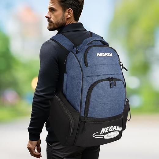 飞盘高尔夫大容量双肩背包 带多个口袋（不含飞盘） 商品图0