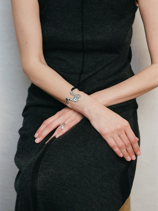 ABOAB｜U Cuff  [ 手镯 银 / 金 ]【WITHIN THE HORIZON】 商品图0