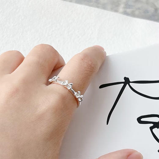 百搭开口蝴蝶结戒指-纪念日百货门店同款163496151 商品图4