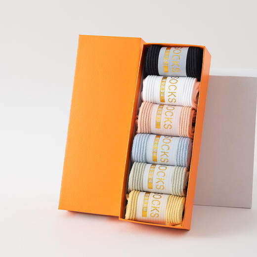 【BAIDAMA 5A香薰纯棉袜】四季防臭纯棉袜 香薰精油袜 5A级抑菌面料 吸湿透气 脚感舒适 礼盒装 商品图0