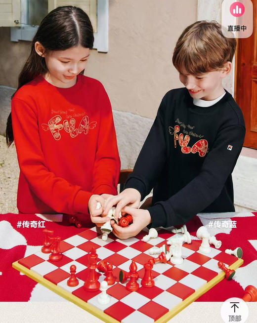 FL 26新年限定款儿童加绒卫衣卫裤112702 商品图6