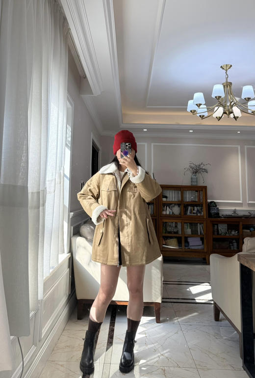 1227-3 断码特价 历史订单不追溯 渠道货 大马25秋冬新款 kelly粗跟旋扣 短靴 舒适能暴走 飒爽帅酷大气 商品图12