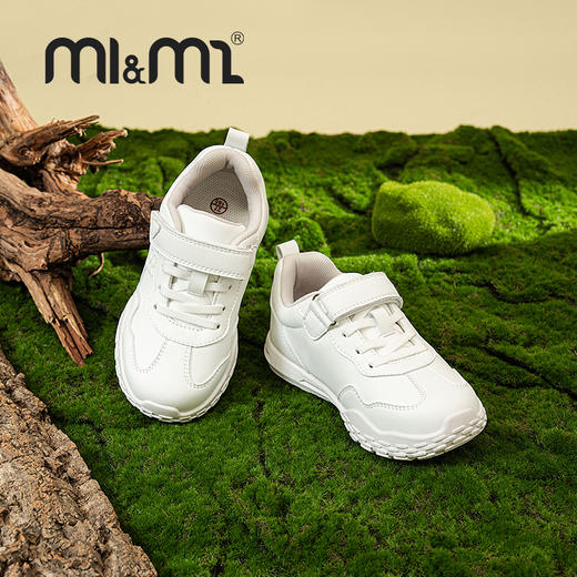 M1M2 M乐园皮面小白鞋M550A1071 商品图1