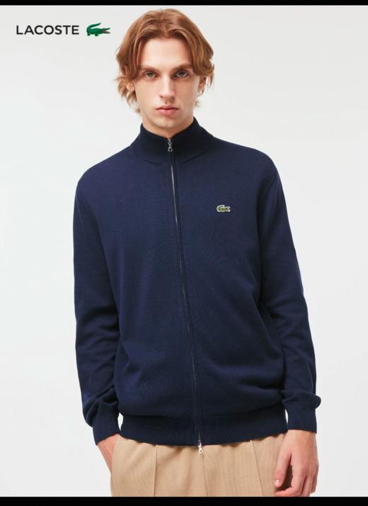 L.A.C 法西小渔 秋冬立领百搭拉链针织衫外套 MY145 商品图0