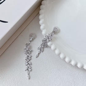 明星同款轻奢水晶流苏气质款耳环-纪念日百货门店同款164699532