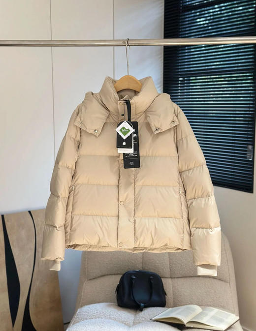 【三星95鹅绒】2025秋冬新款升级版LU五格鹅绒服女款！加厚短款羽绒服！ 商品图0