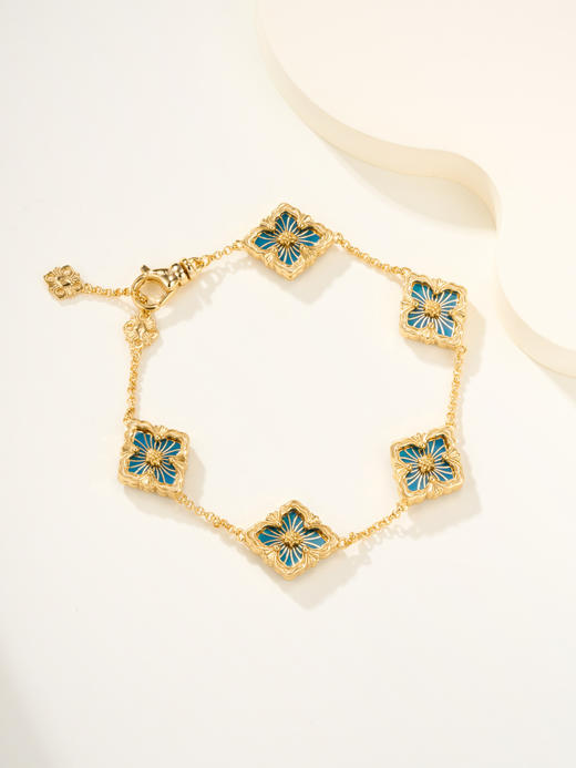 布契拉提 珐琅五花手链 红/绿/蓝（小号款）(XTY) 商品图6