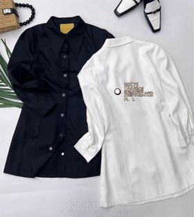 G08676#衬衫式连衣裙