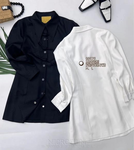 G08676#衬衫式连衣裙 商品图0