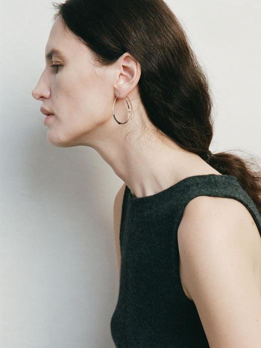 ABOAB｜Island Hoops Earrings   [ 耳环 银 / 金 ]【WITHIN THE HORIZON】 商品图1