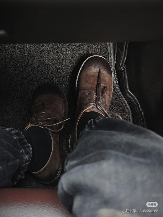 1227-1 别家598亏清无补 无敌好穿 轻便不磨脚 马赛 2950手工鞋 轻便厚底系带德比鞋 准码 商品图14