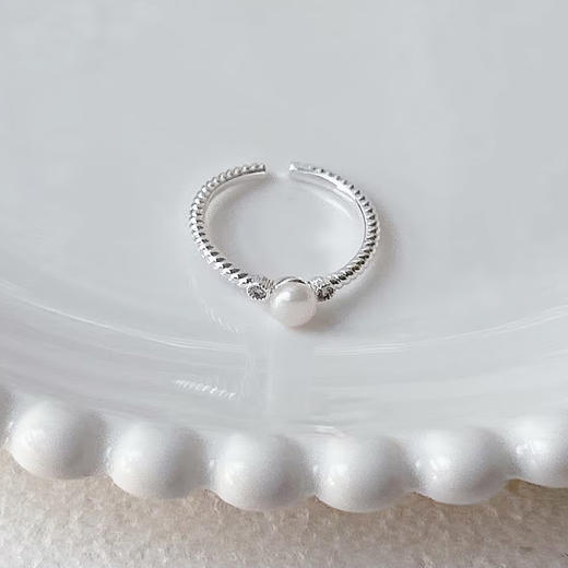 开口珍珠温暖系戒指-纪念日百货门店同款162847407 商品图3