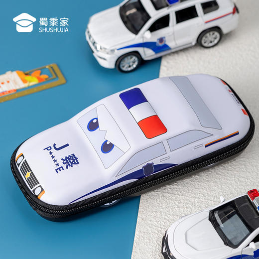 【立体小车笔盒】大容量儿童学习文具盒学生铅笔收纳盒 商品图9