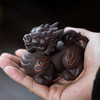 【精雕细琢把玩佳品❗️做工细腻造型逼真】宜兴纯紫砂茶宠麒麟摆件招财火貔貅可养茶具配件茶桌雕塑。jb 商品缩略图1