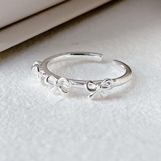 百搭开口蝴蝶结戒指-纪念日百货门店同款163496151 商品图2