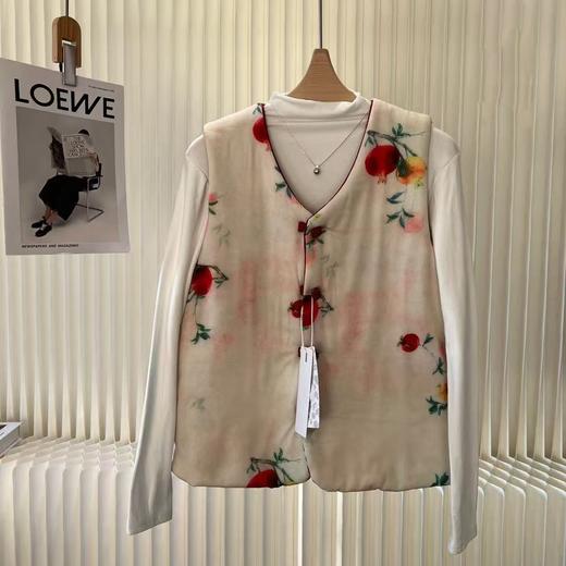 优泺菲 新中式国风双面穿仙女马甲/棉服（3-5天发货） 商品图2