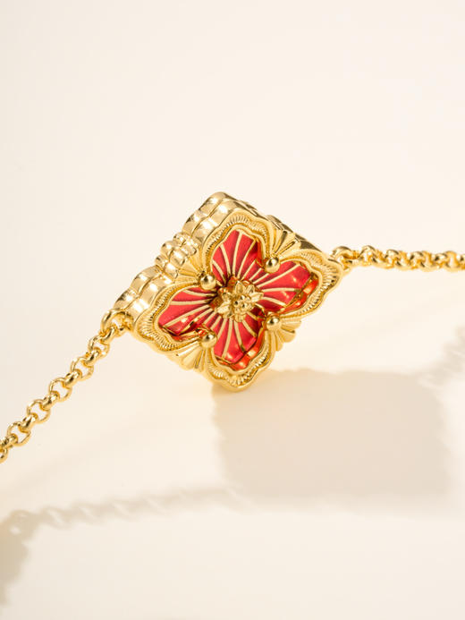 布契拉提 珐琅五花手链 红/绿/蓝（小号款）(XTY) 商品图1