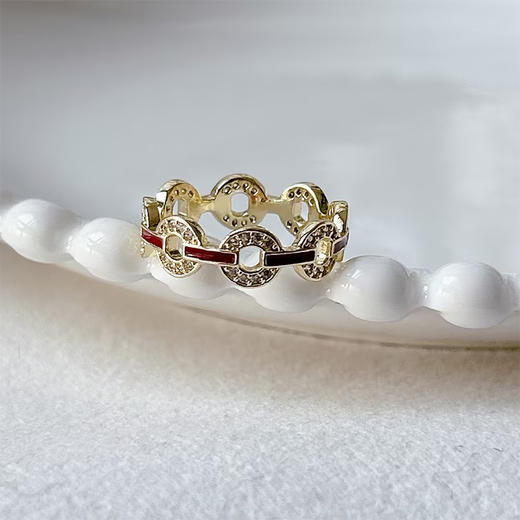 红色开口百搭戒指-纪念日百货门店同款167443962 商品图2