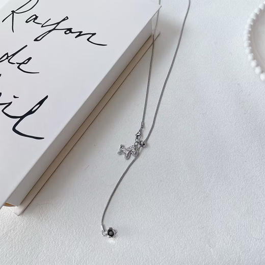 简约精致可抽拉调节毛衣链-纪念日百货门店同款167750399 商品图4