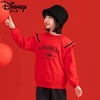 迪士尼女童加绒卫衣冬季新款洋气儿童冬装打底衫加厚外穿学院风潮 商品缩略图2
