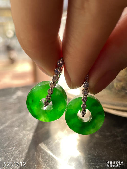 平安扣耳坠【5231612】具体价格微信咨询 商品图3