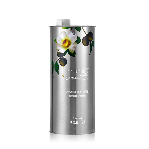 香港最受欢迎品牌 孕婴-坐月必备营养油 六千嵗冷榨纯正原香山茶油礼盒装2LX2 商品图2