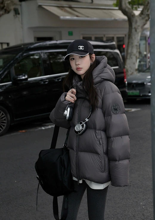 贝家黑标安心绒新国标泡芙羽绒服 商品图11