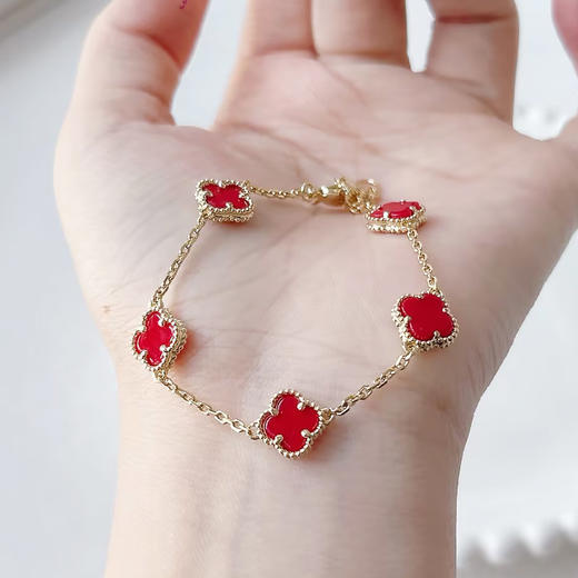 优雅精致四叶草幸运美好手链-纪念日百货门店同款166994877 商品图3