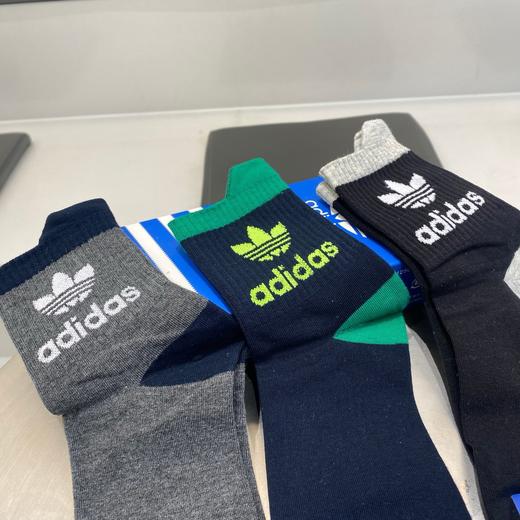 三叶草潮流男女情侣款长袜 一盒5双！ 商品图3