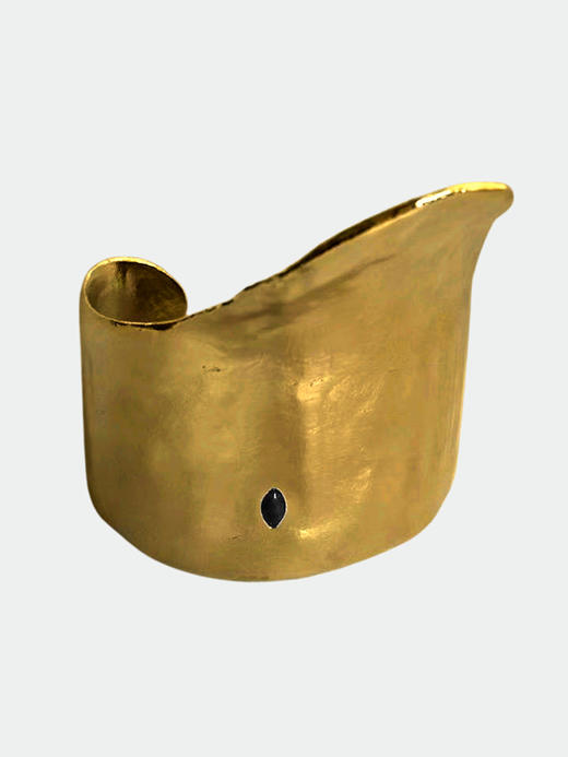 ABOAB｜Saddle Cuff [ 手镯 银青金石 / 金黑玛瑙 ]【WITHIN THE HORIZON】 商品图0