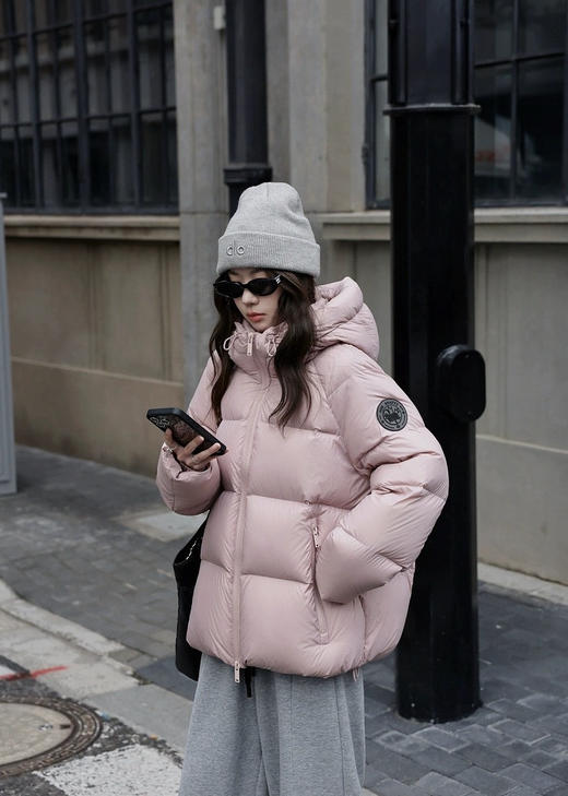 贝家黑标安心绒新国标泡芙羽绒服 商品图0