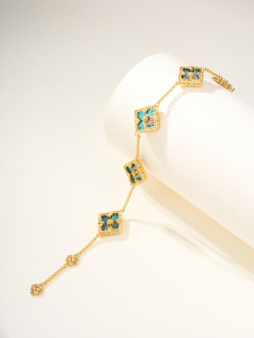 布契拉提 珐琅五花手链 红/绿/蓝（小号款）(XTY) 商品图8