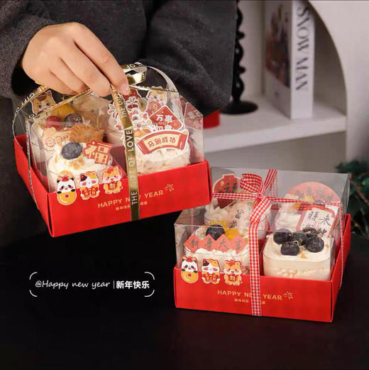 新年四宫格甜品 商品图0