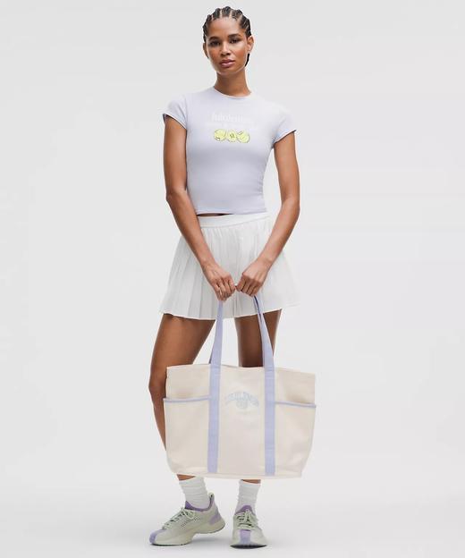 年末清仓价！lululemon每日多功能帆布托特包20L 淡紫色只要￥499直邮到手 商品图1