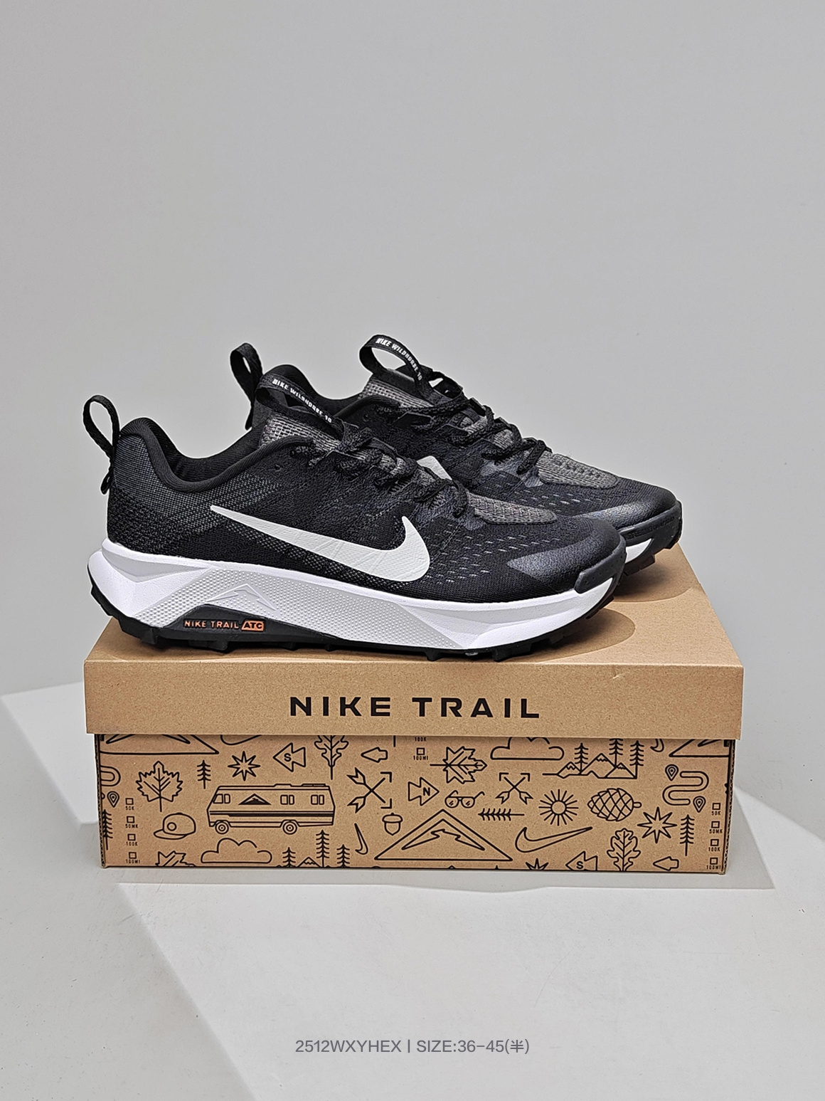 耐克NIKE REACTX Wildhorse 10 户外运动越野男女跑步鞋