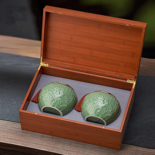 礼韵天成【红.小双瓷(皮纹款）】50元1套.整箱10套 商品图2