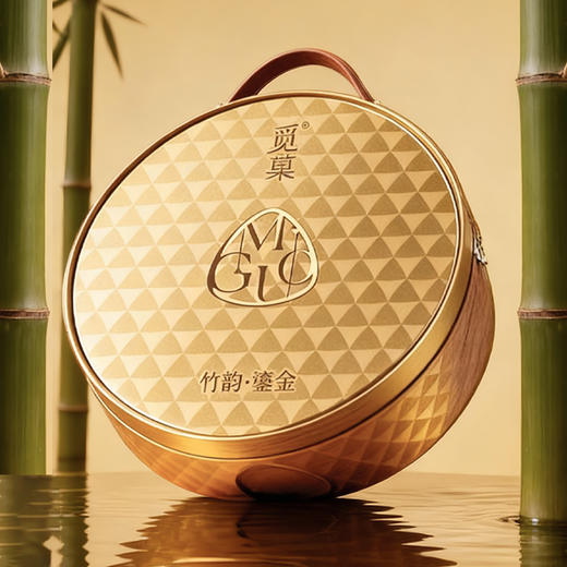 觅菓礼盒鎏金款6罐（竹韵）1065g 商品图3