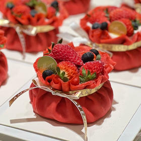 新年3寸草莓福袋蛋糕