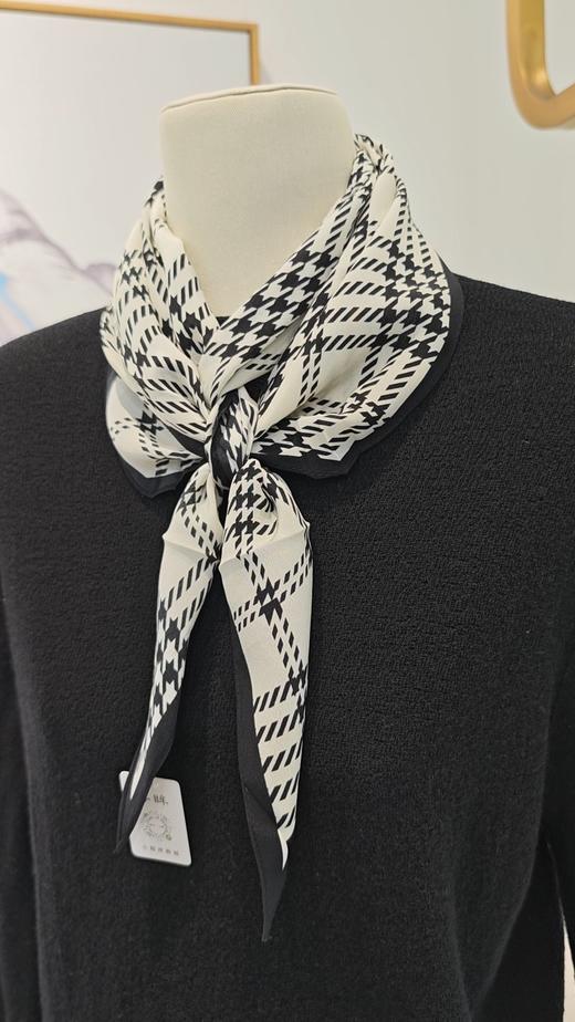 58I616真丝菱形长巾 商品图1