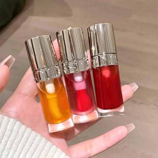 【新品尝鲜】Clarins/娇韵诗植萃盈润果冻护唇油7ml*3支套盒   香港直邮C 商品图11